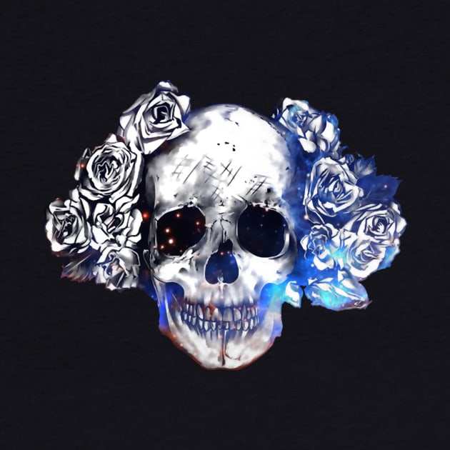 The Skull And The Roses by MythicalWorld